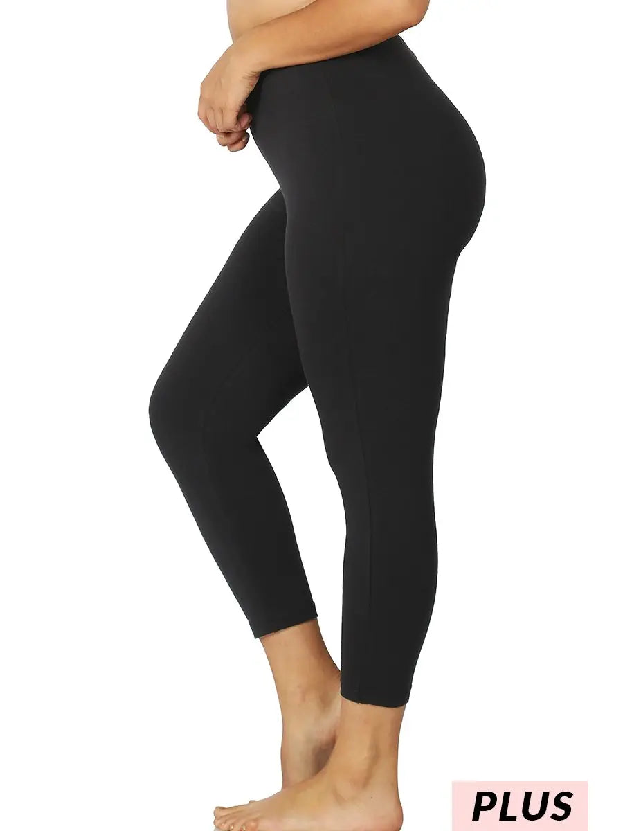 Cotton Capri Leggings